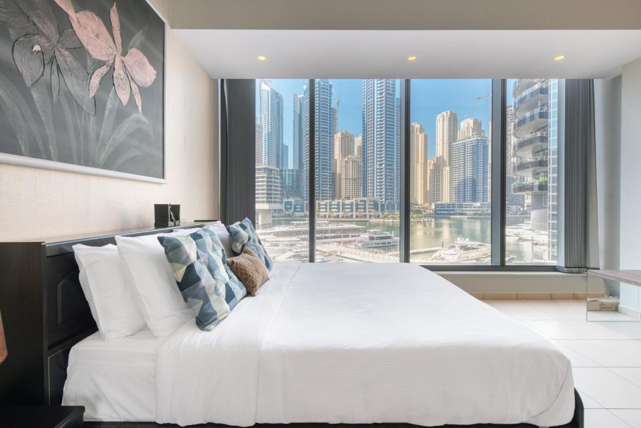 Maison Privee - Big, Bright, Luxury Marina Views Apt Next To Beach Dubai Bagian luar foto