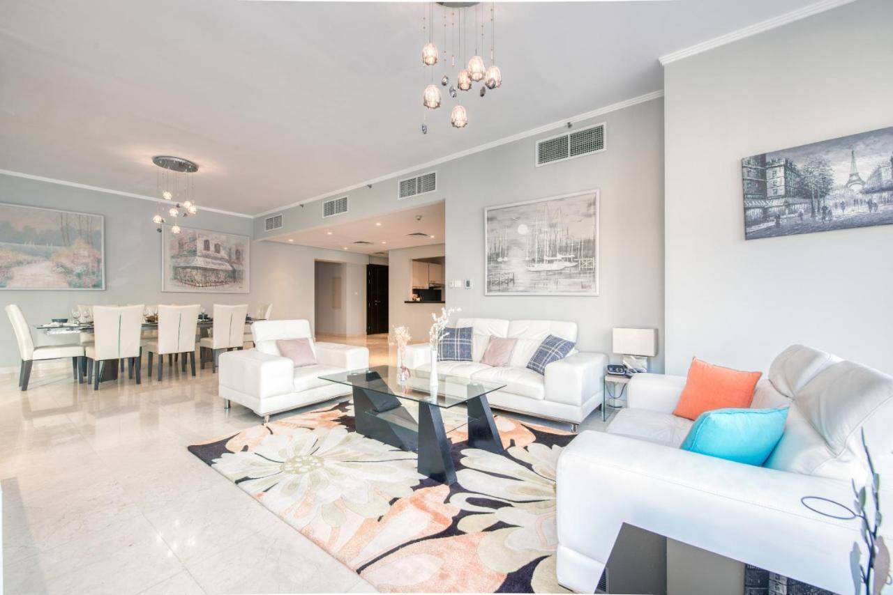 Maison Privee - Big, Bright, Luxury Marina Views Apt Next To Beach Dubai Bagian luar foto