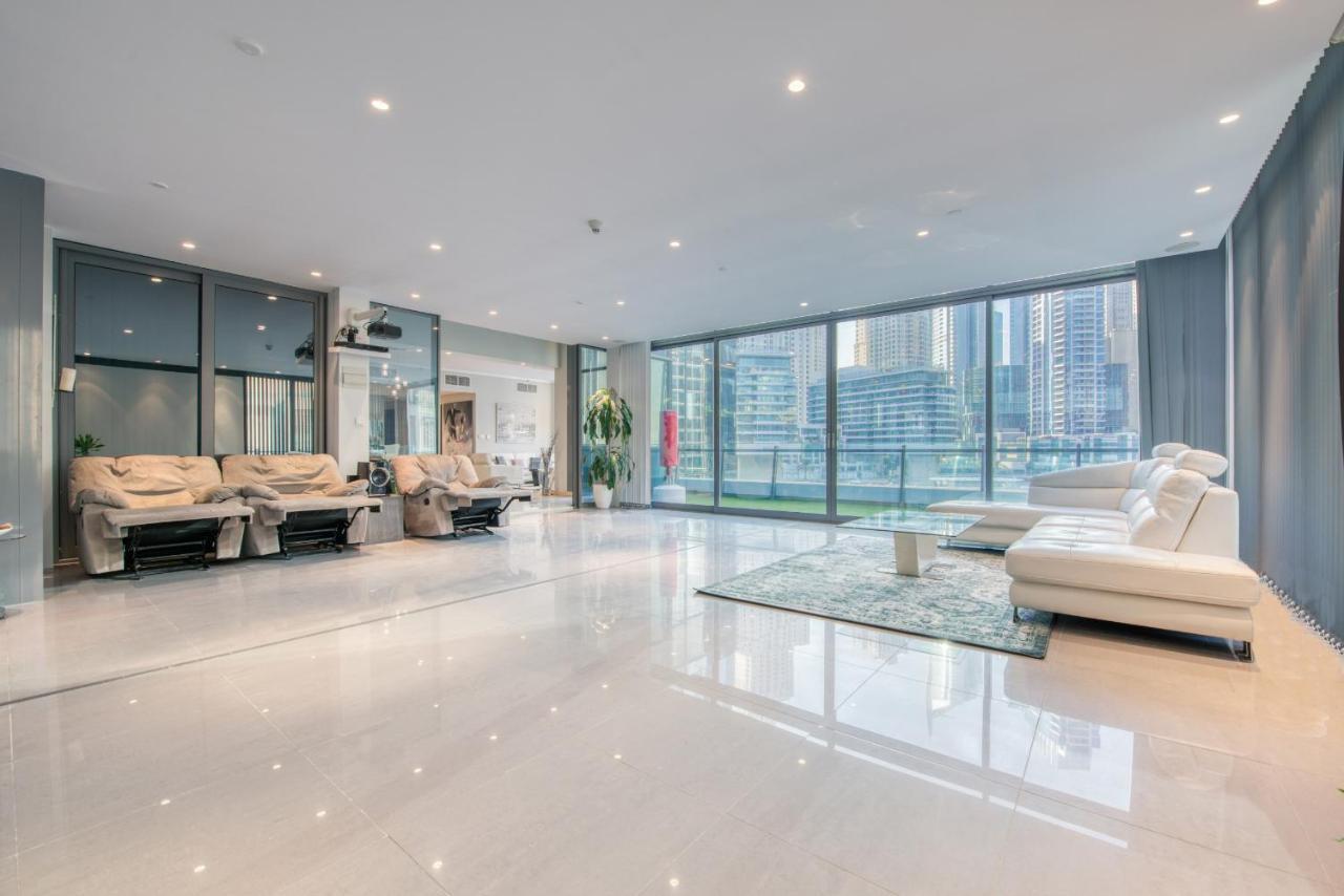 Maison Privee - Big, Bright, Luxury Marina Views Apt Next To Beach Dubai Bagian luar foto