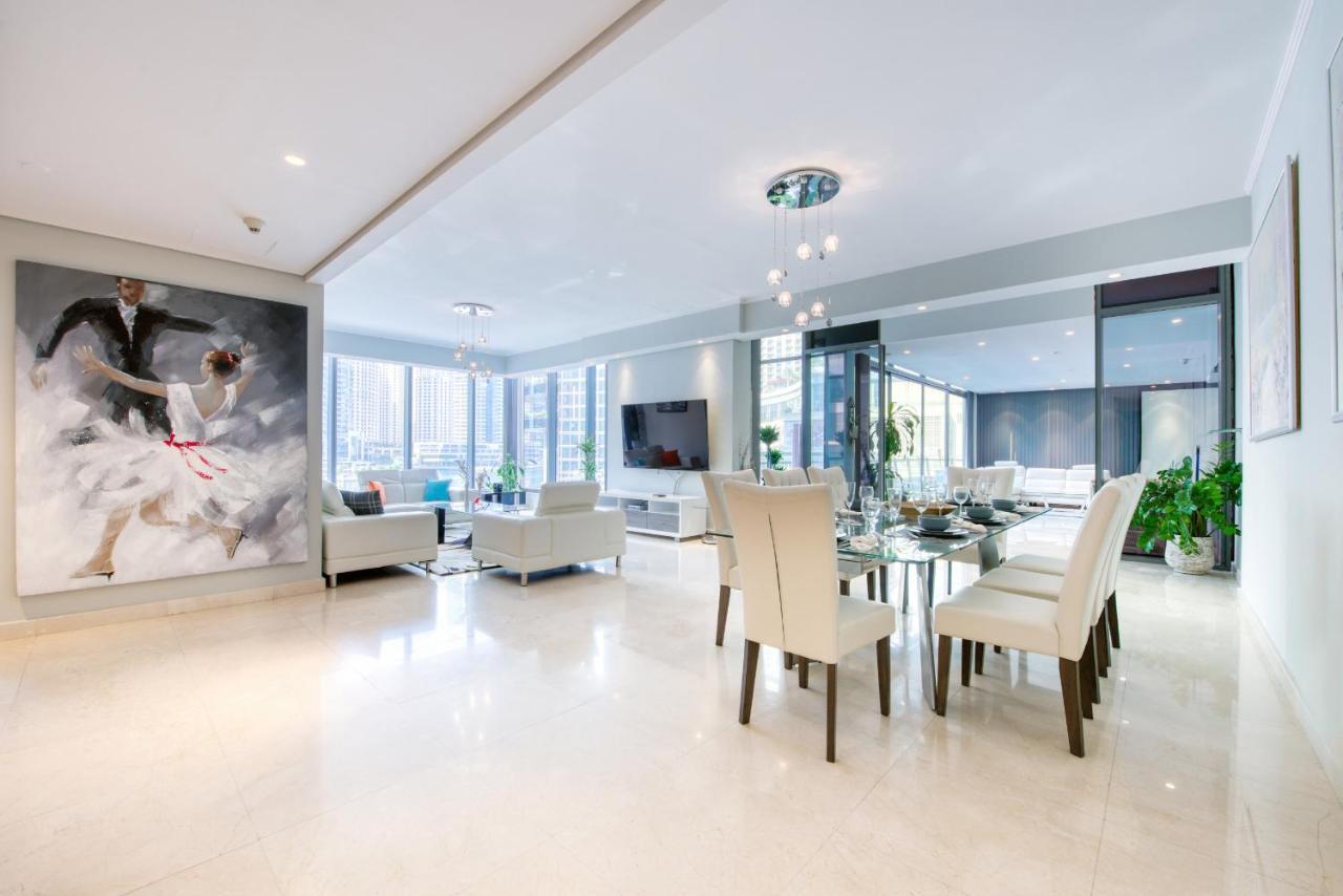 Maison Privee - Big, Bright, Luxury Marina Views Apt Next To Beach Dubai Bagian luar foto