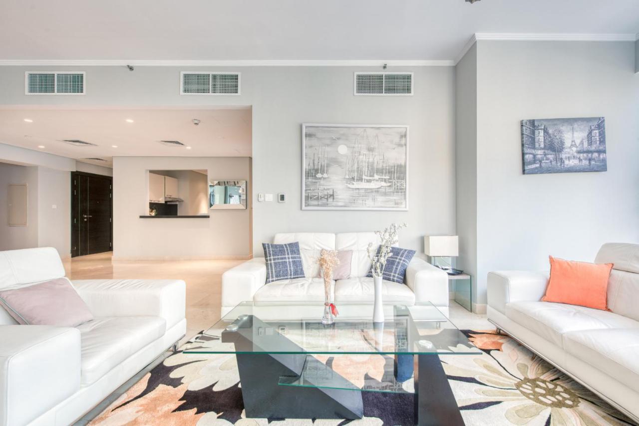 Maison Privee - Big, Bright, Luxury Marina Views Apt Next To Beach Dubai Bagian luar foto
