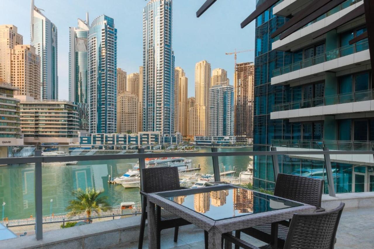 Maison Privee - Big, Bright, Luxury Marina Views Apt Next To Beach Dubai Bagian luar foto