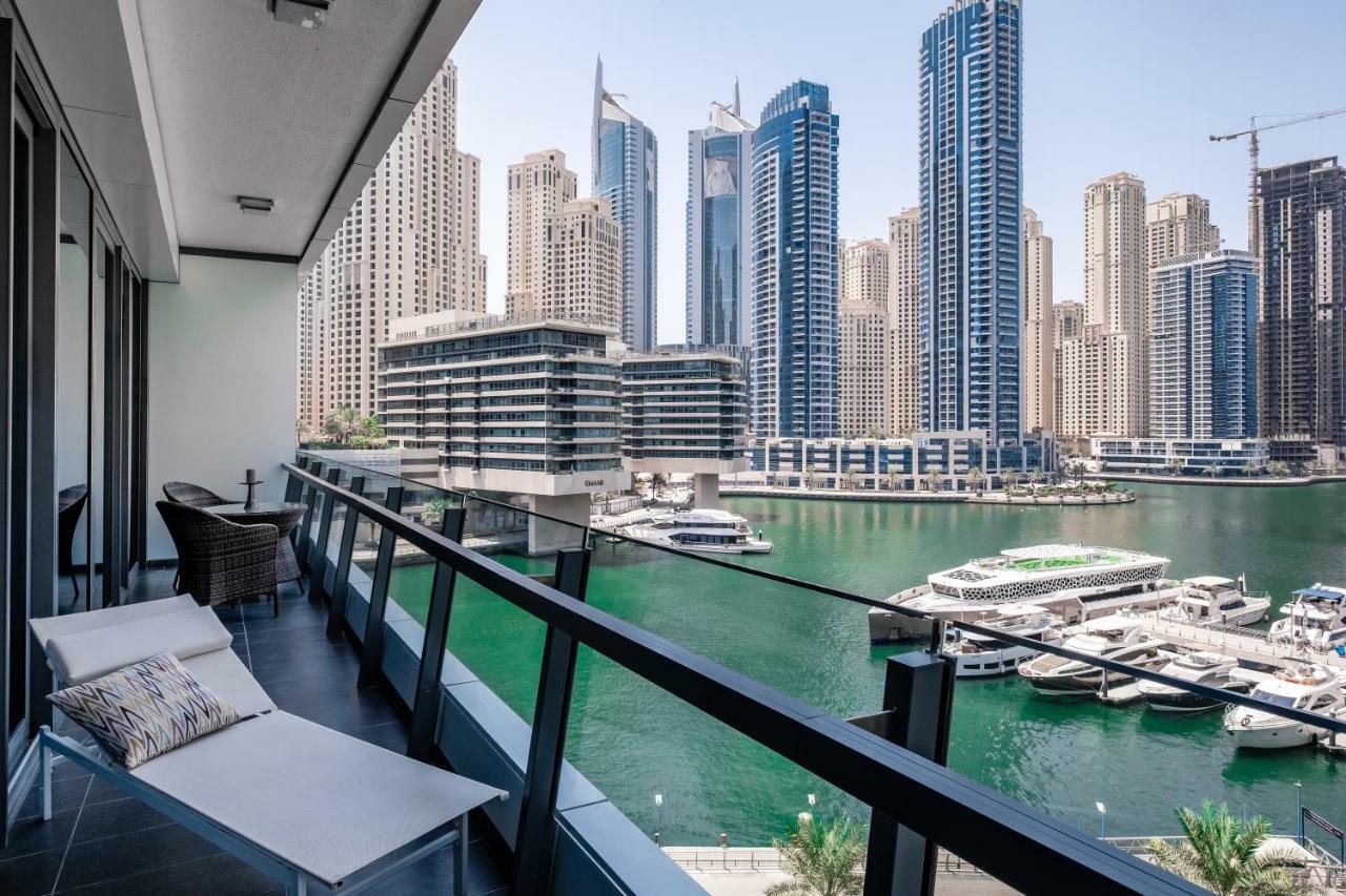 Maison Privee - Big, Bright, Luxury Marina Views Apt Next To Beach Dubai Bagian luar foto