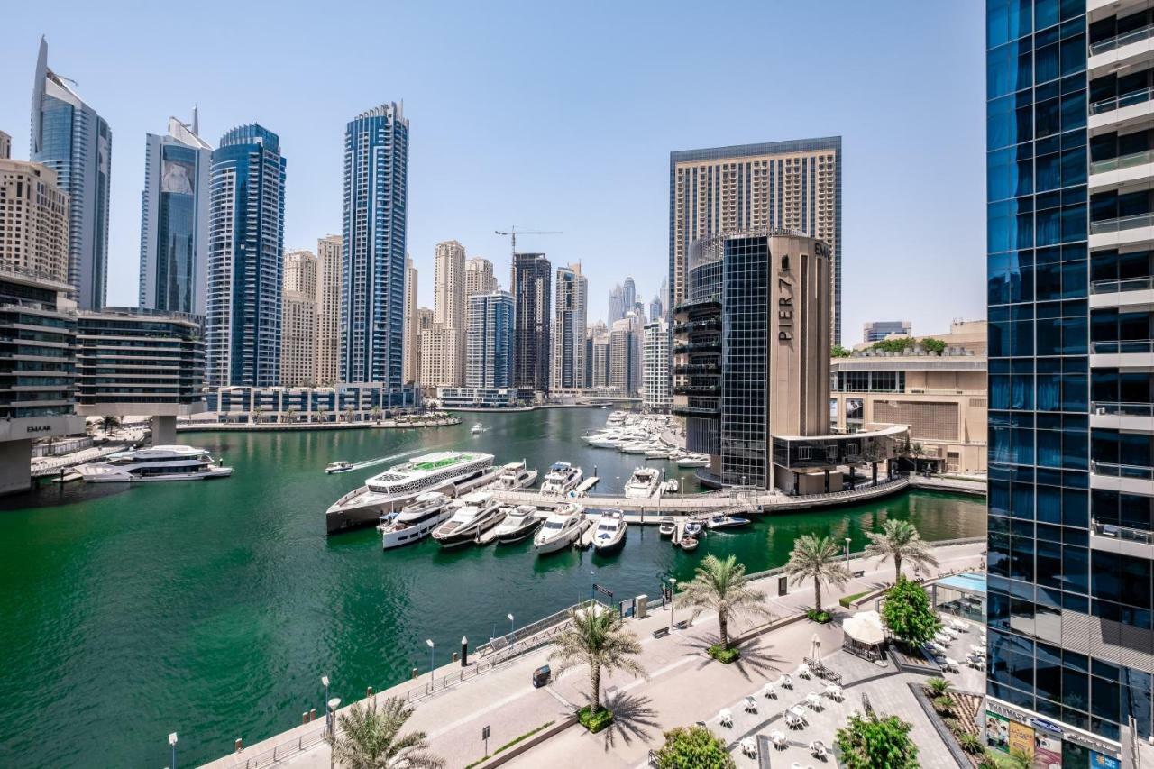 Maison Privee - Big, Bright, Luxury Marina Views Apt Next To Beach Dubai Bagian luar foto