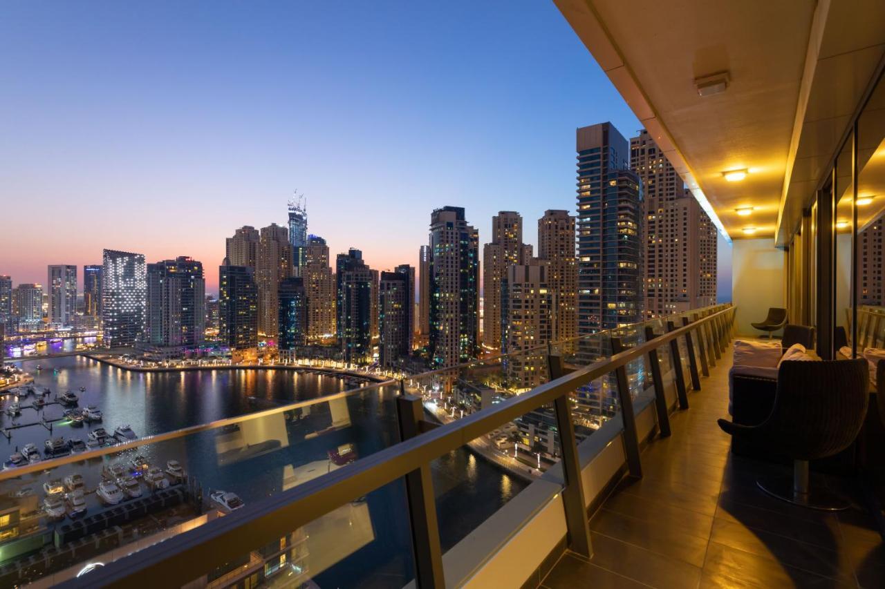 Maison Privee - Big, Bright, Luxury Marina Views Apt Next To Beach Dubai Bagian luar foto